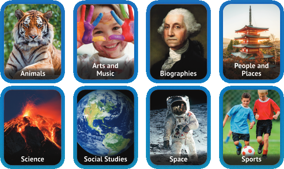 Eight content areas